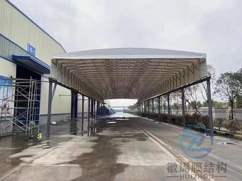 厂房电动遥控雨蓬