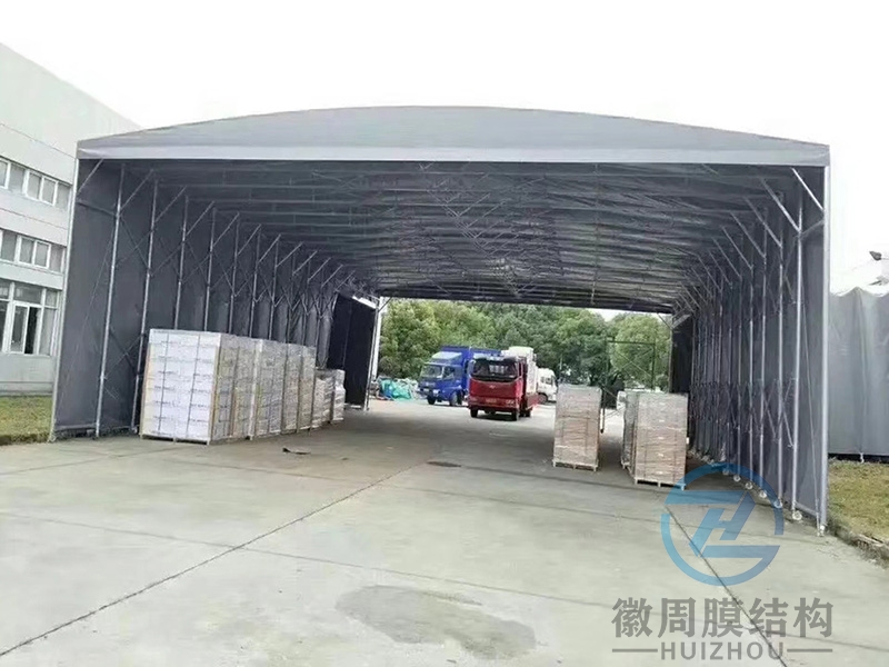 移动推拉雨篷
