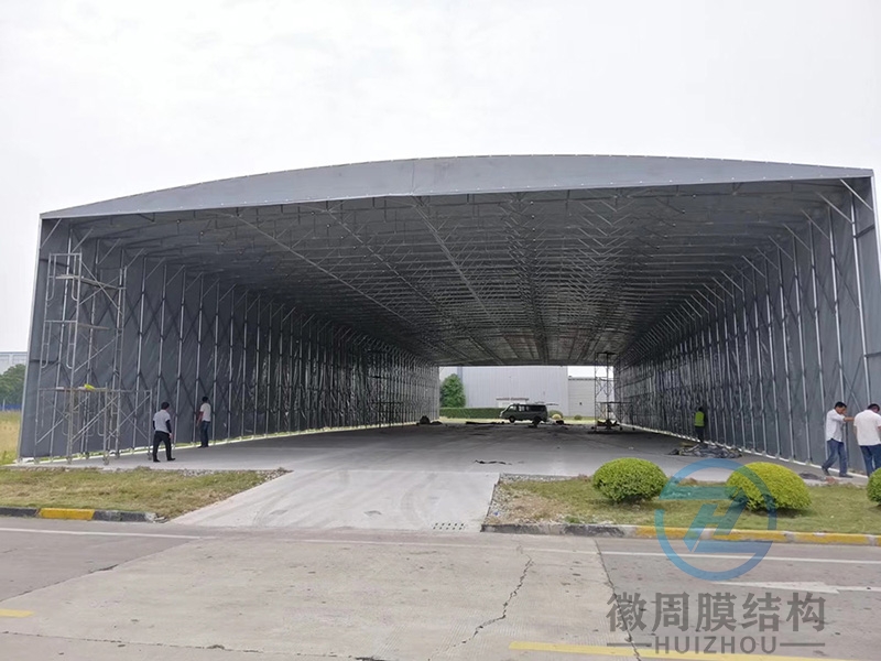 移动推拉雨篷