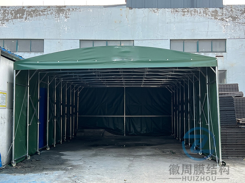 移动推拉雨篷