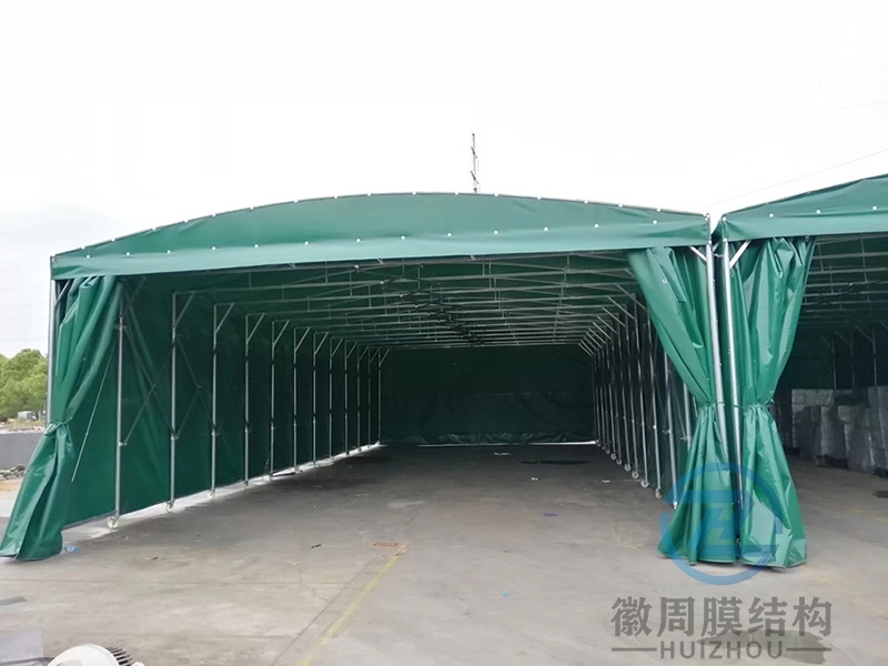 移动推拉雨篷