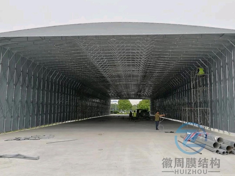 移动推拉雨篷