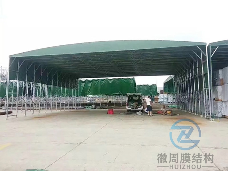 移动推拉雨篷